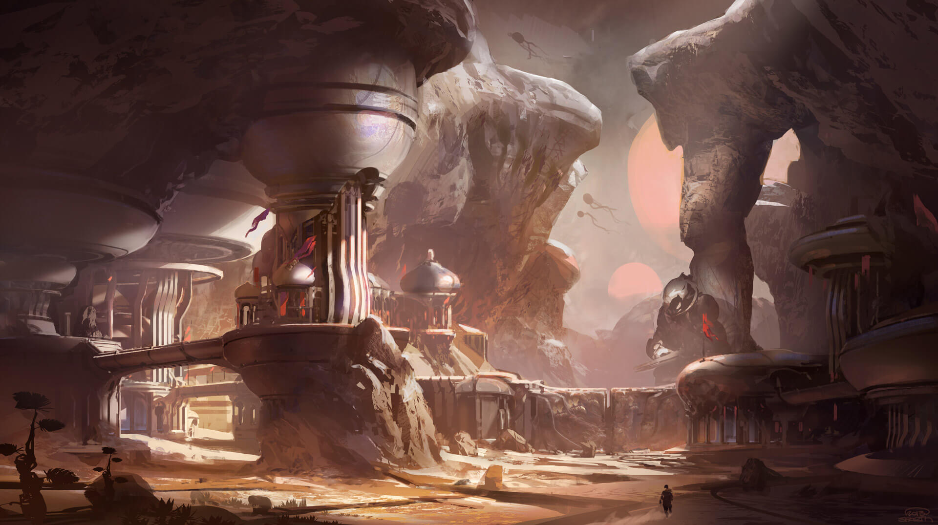 Halo First Concept Art New Game Engine Details Revealed