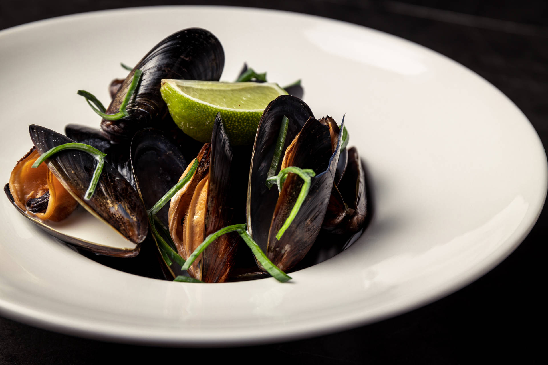 Cooked Mussel Food Wallpaper