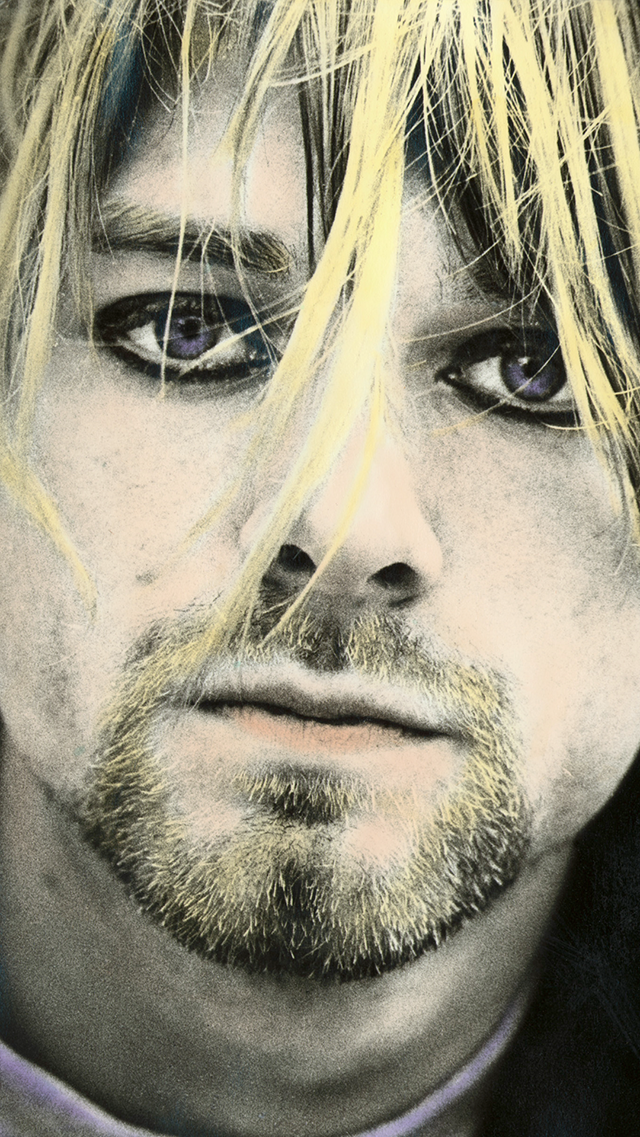 Kurt Cobain iPhone Background