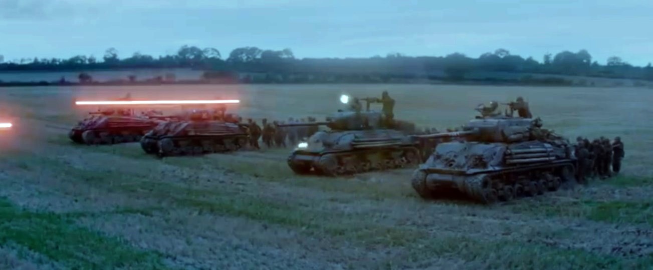 The Sherman M4a3e8 Easy Eight That Was Used In Filming Of Fury