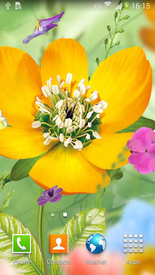 3d Flowers Live Wallpaper Android Apps On Google Play