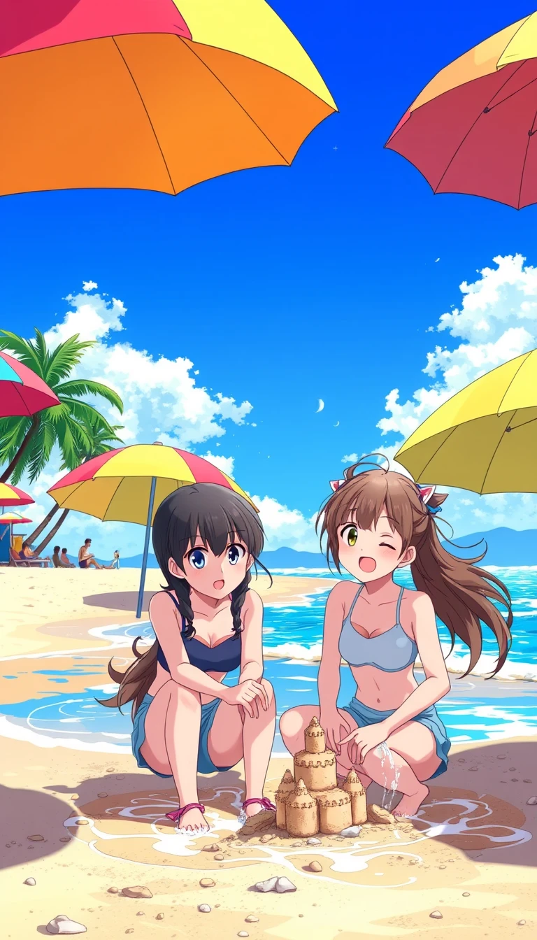 Anime Beach Wallpaper