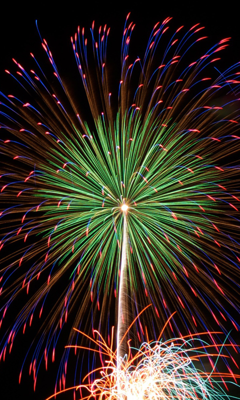 Fireworks HD Live Wallpaper For Android