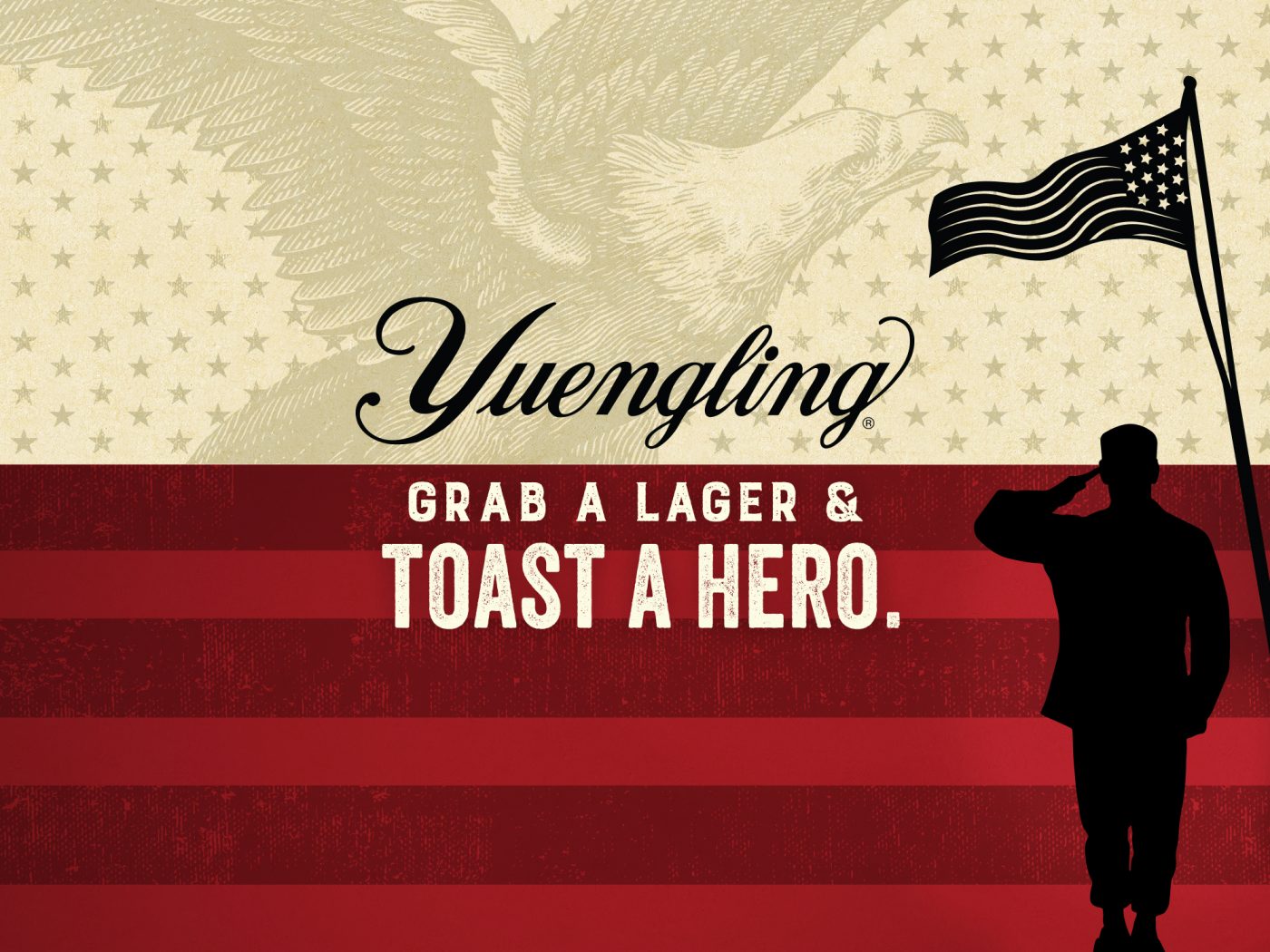 Lagers For Heroes New Yuengling