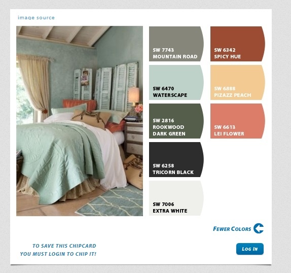 Sherwin Williams Paint Chips Grasscloth Wallpaper
