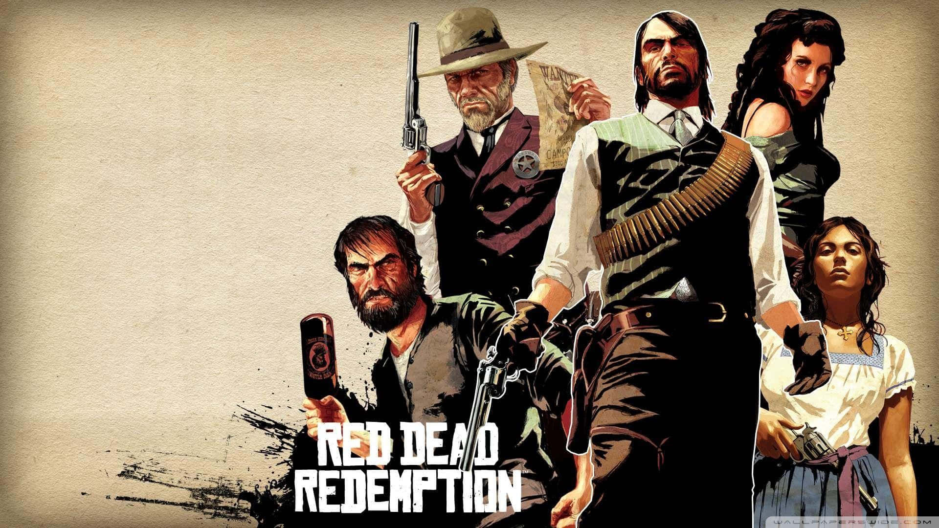 Red Dead Redemption 4k Wallpaper