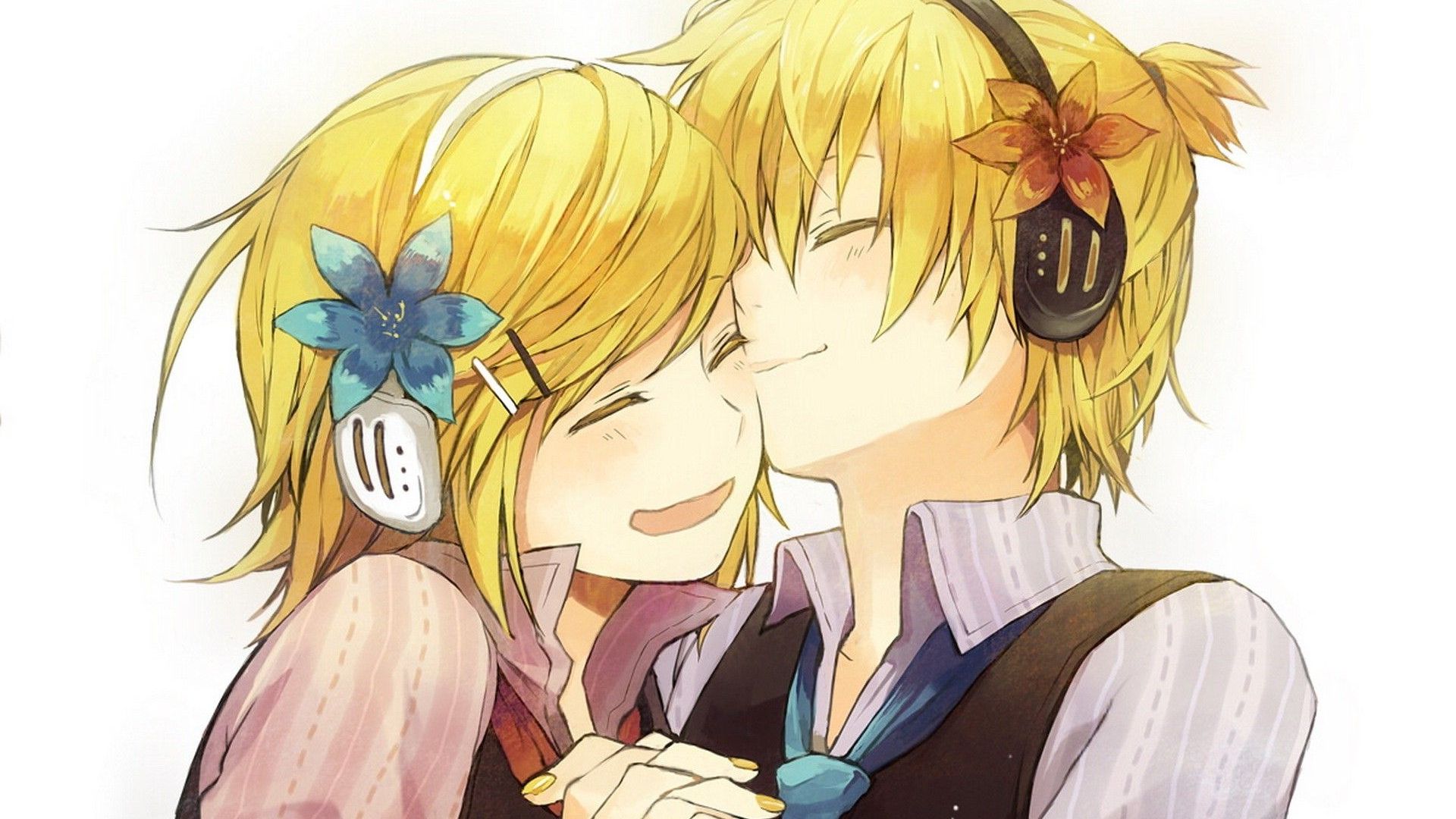 Kagamine Len And Rin Vocaloid Wallpaper