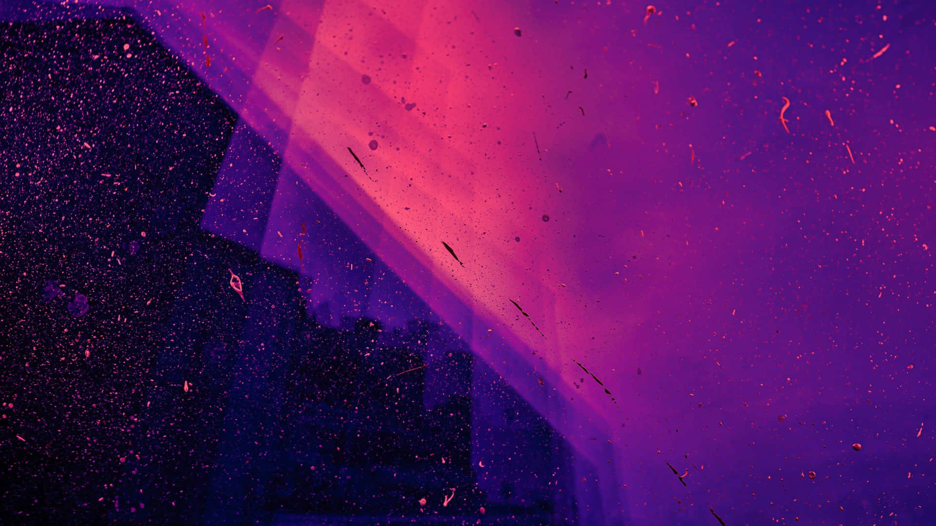 Enhance Your Digital Experience With A Vibrant Purple Neon Wallpaper