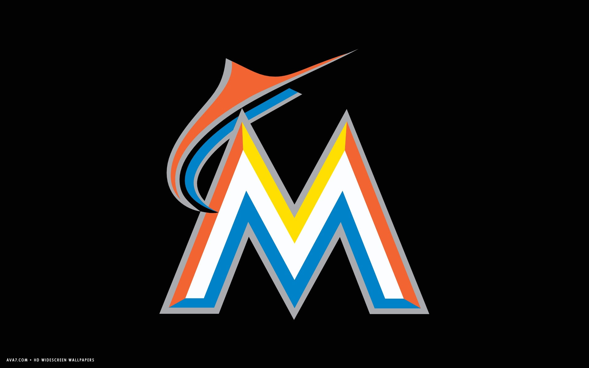 Miami Marlins Mlb Baseball Team HD Widescreen Wallpaper