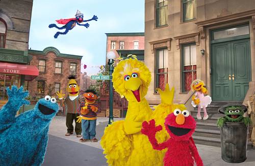 Gang From Sesame St Are Featured In The New Pletely Kids Wallpaper
