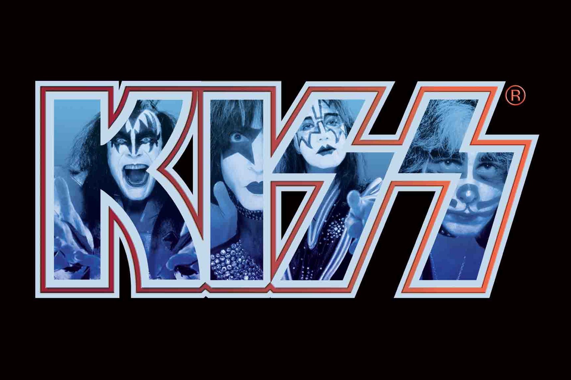 Wallpaper Kiss Logo Classic Rock Desktop