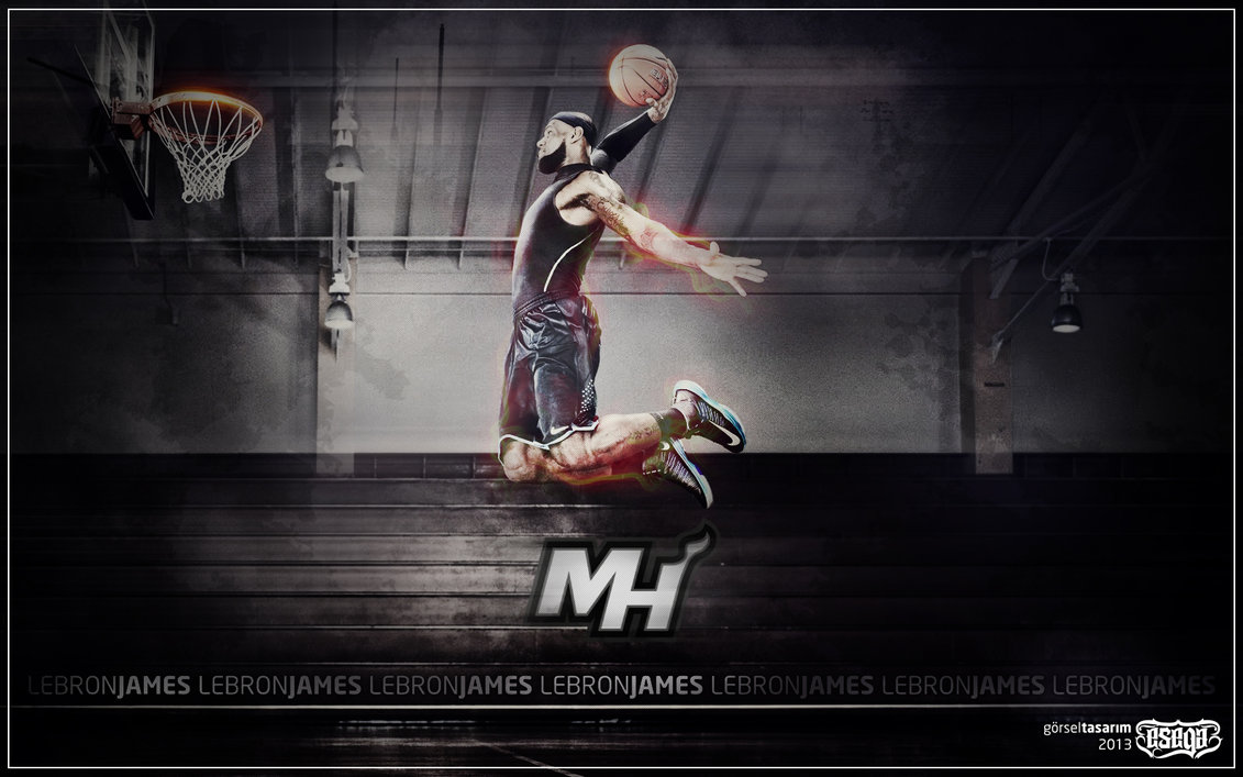 LeBron James Wallpaper by EsegaGraphic on