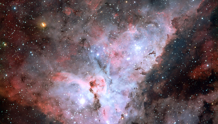 Carina Nebula By Eso Wallpaper