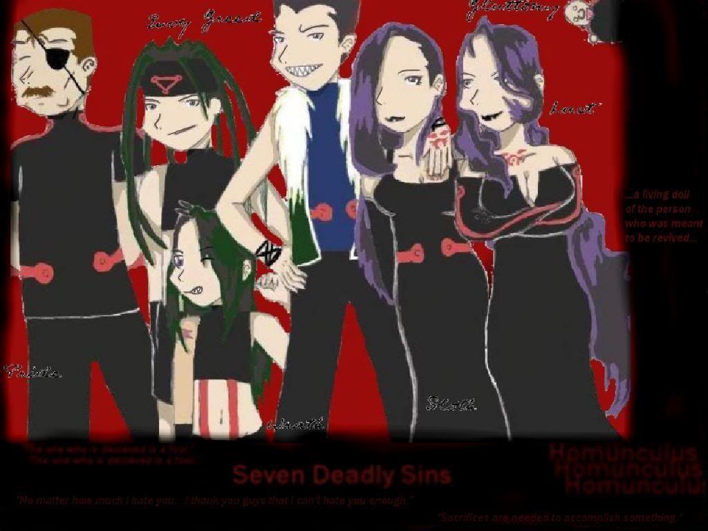 Seven Deadly Sins Wallpaper Desktop Background