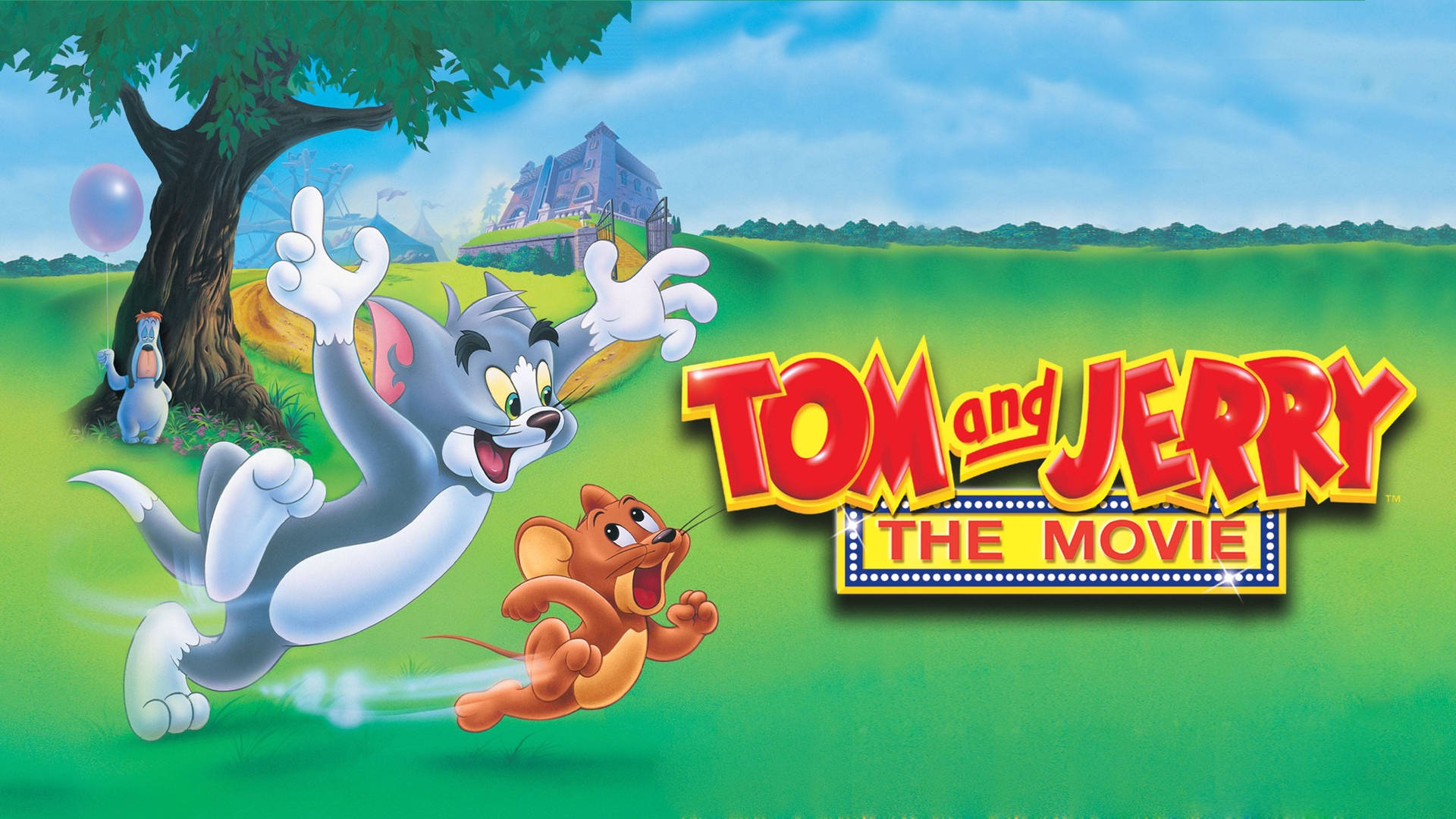 Tom And Jerry iPhone In Green Wallpaper