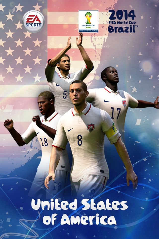 Fifa World Cup Usa Team iPhone 4s Wallpaper S