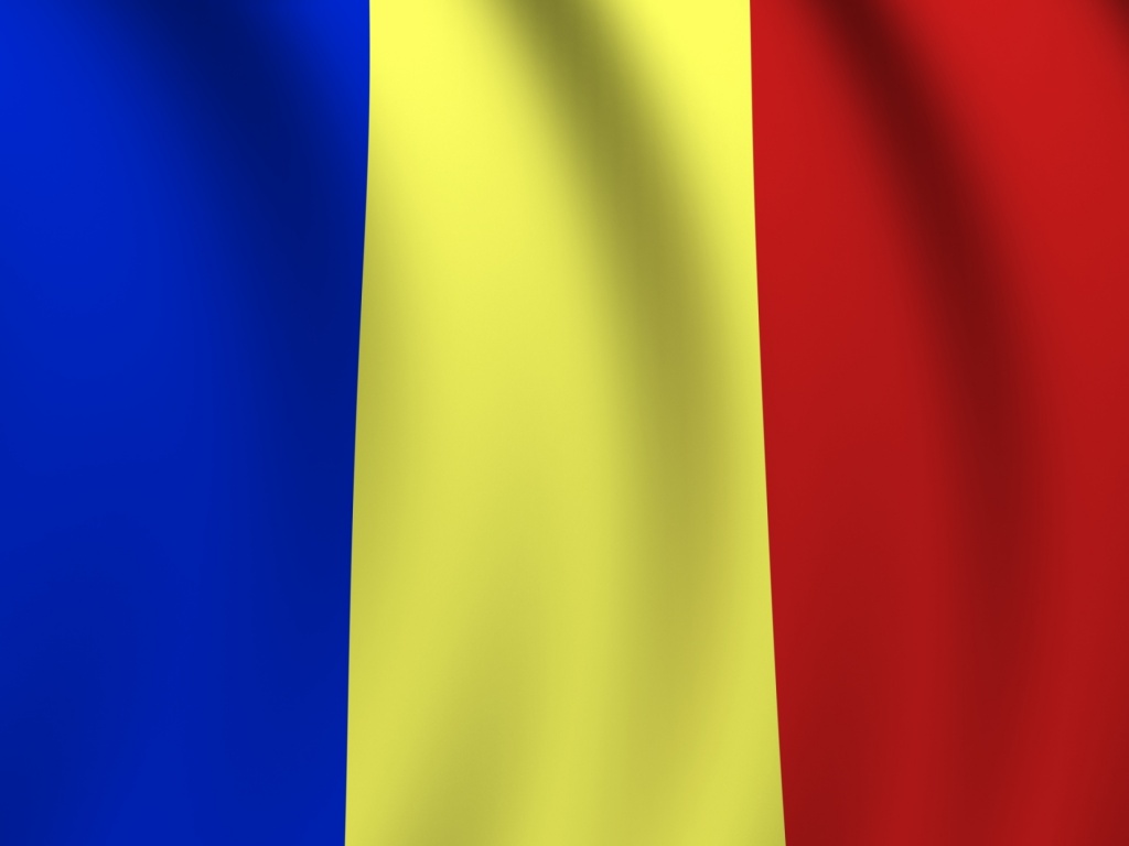 Romania Flag Wallpaper In Screen Resolution