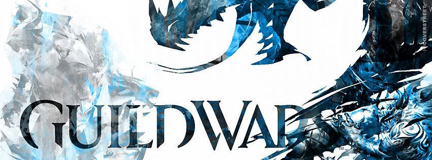 Guild Wars Ghost Logo Blue