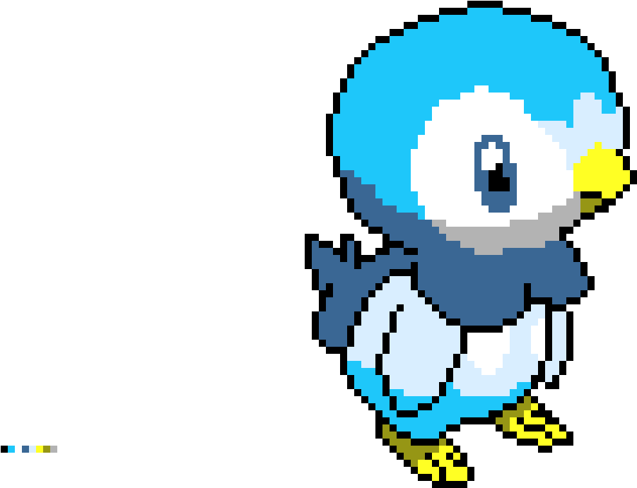 Piplup Final Game Theory Logo Transparent Background