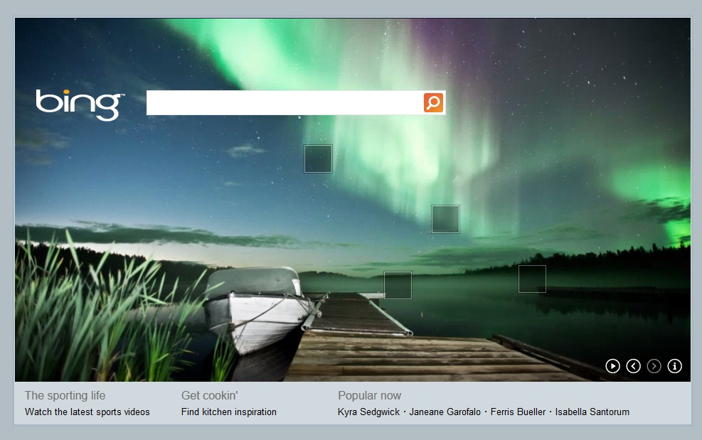 Bing S Video Background Brings Aurora Borealis To Your Pc