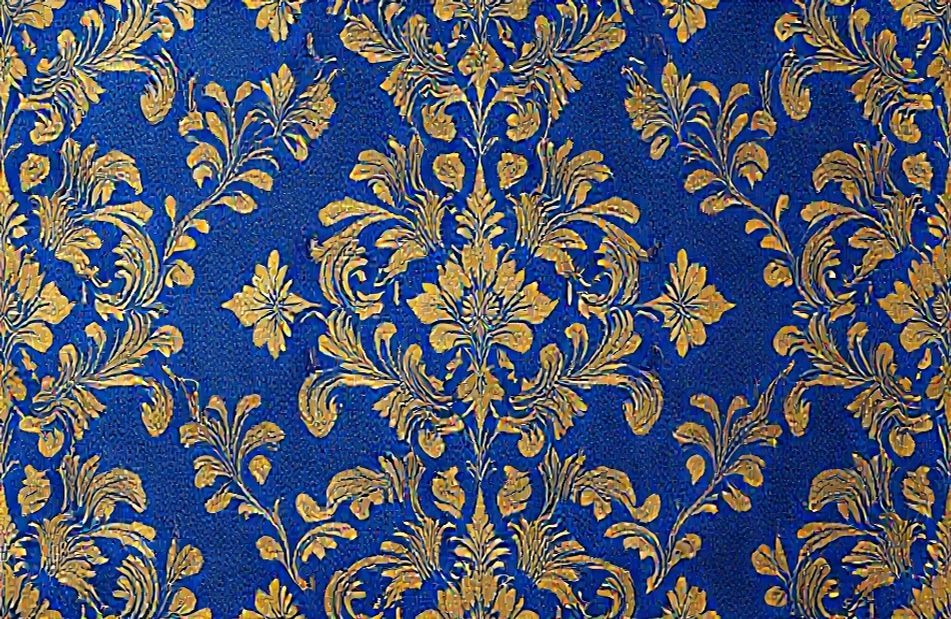 Royal Blue And Gold Wallpaper