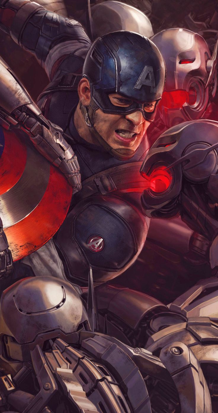Age Of Ultron Captain American Wallpaper For iPhone 5s