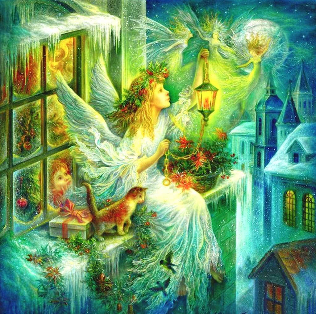 Beautiful Christmas Angel Wallpaper Daily Background In HD