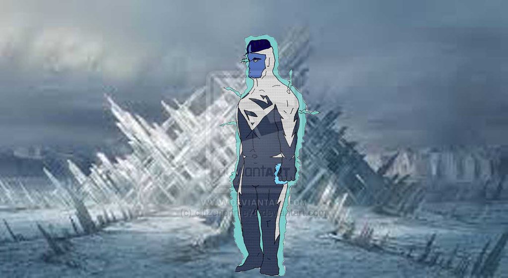 Superman Blue At Fortress Of Solitude By Citizenprime78