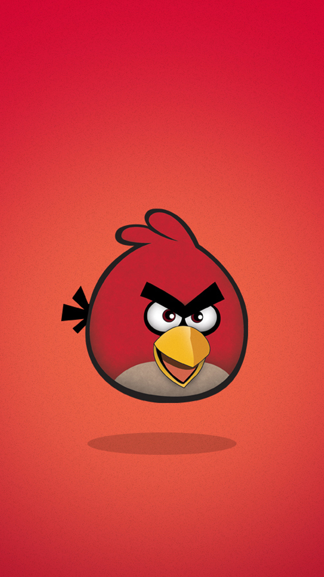 Angry Birds Red Android Wallpaper free download