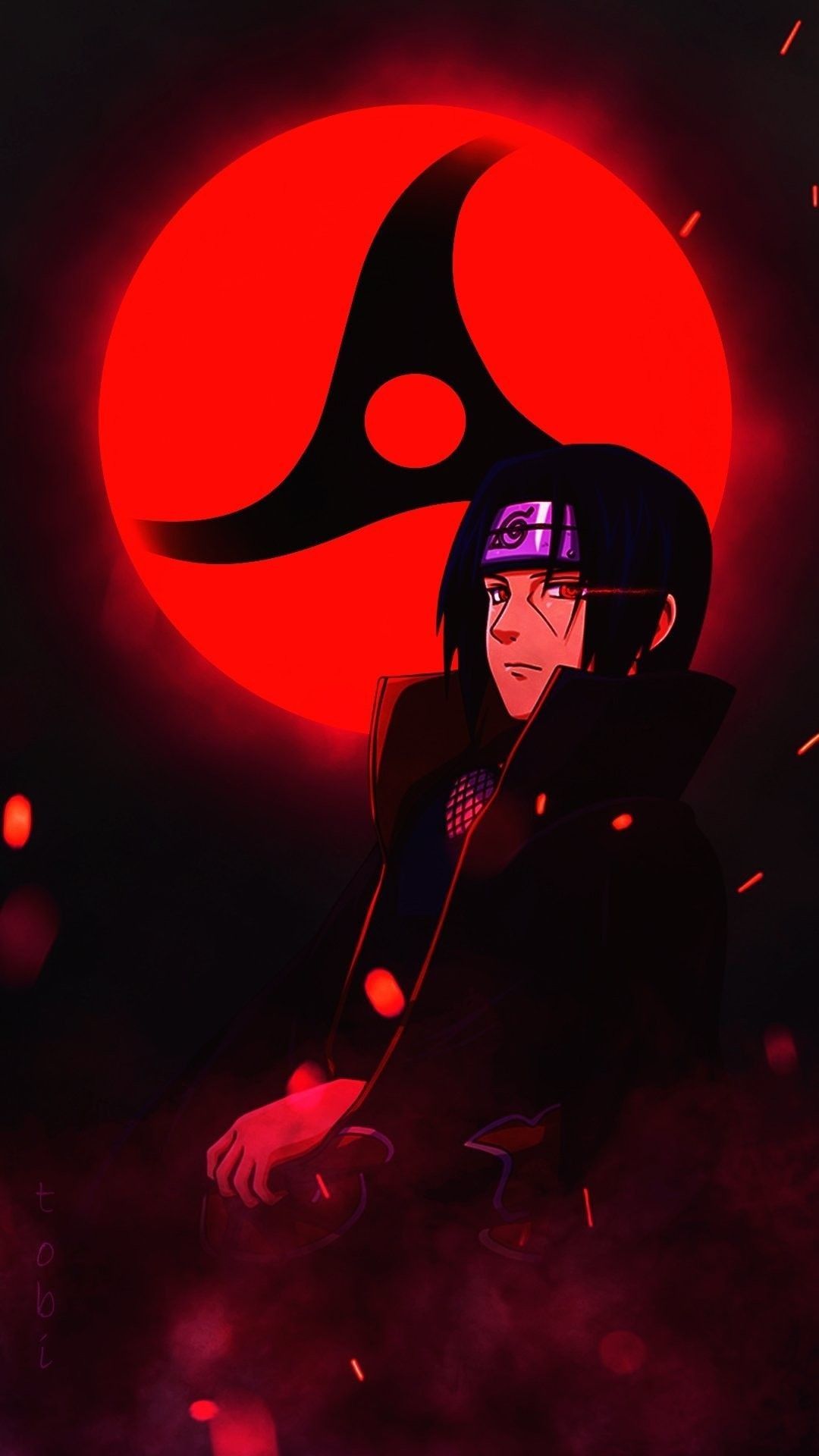 Itachi Uchiha Sharingan Wallpaper Top