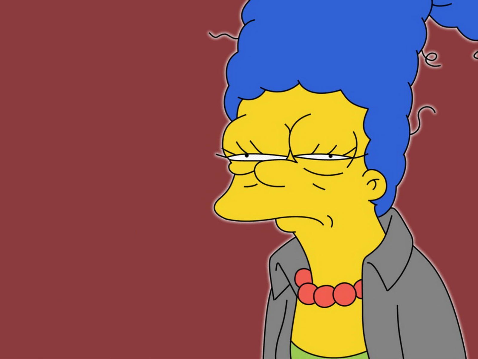 Funny Marge Simpson HD Wallpaper Widescreen
