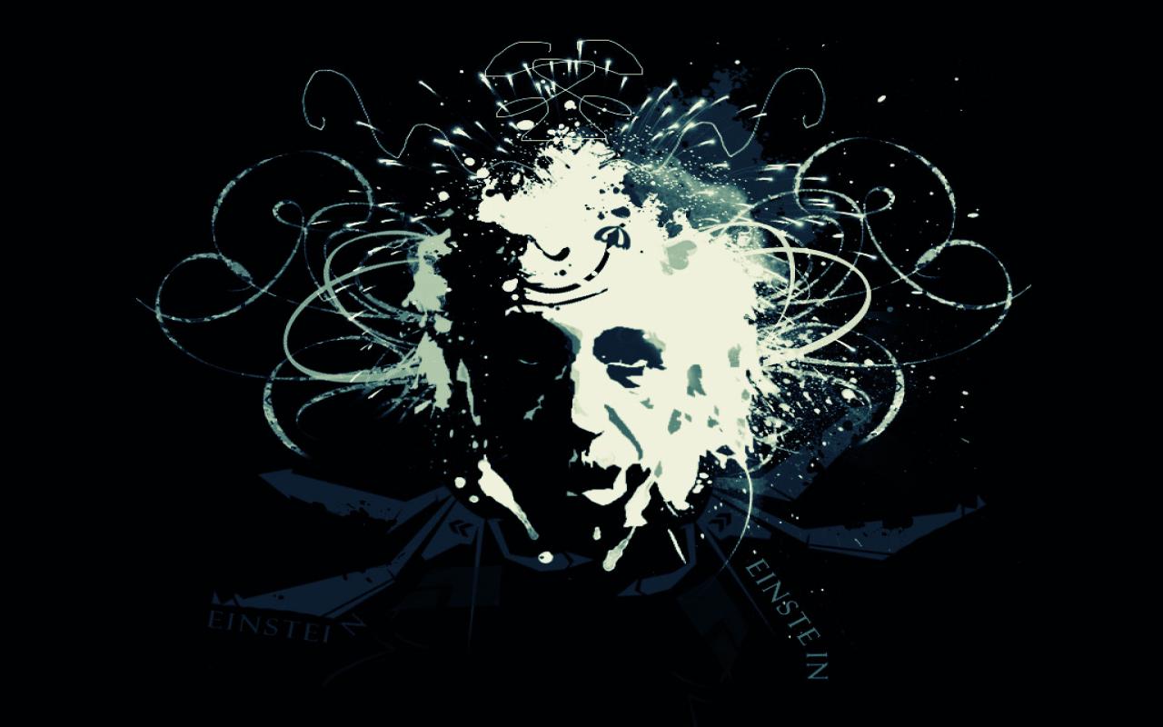 Quantum Physics Wallpaper Albert Einstein Graphics Designs