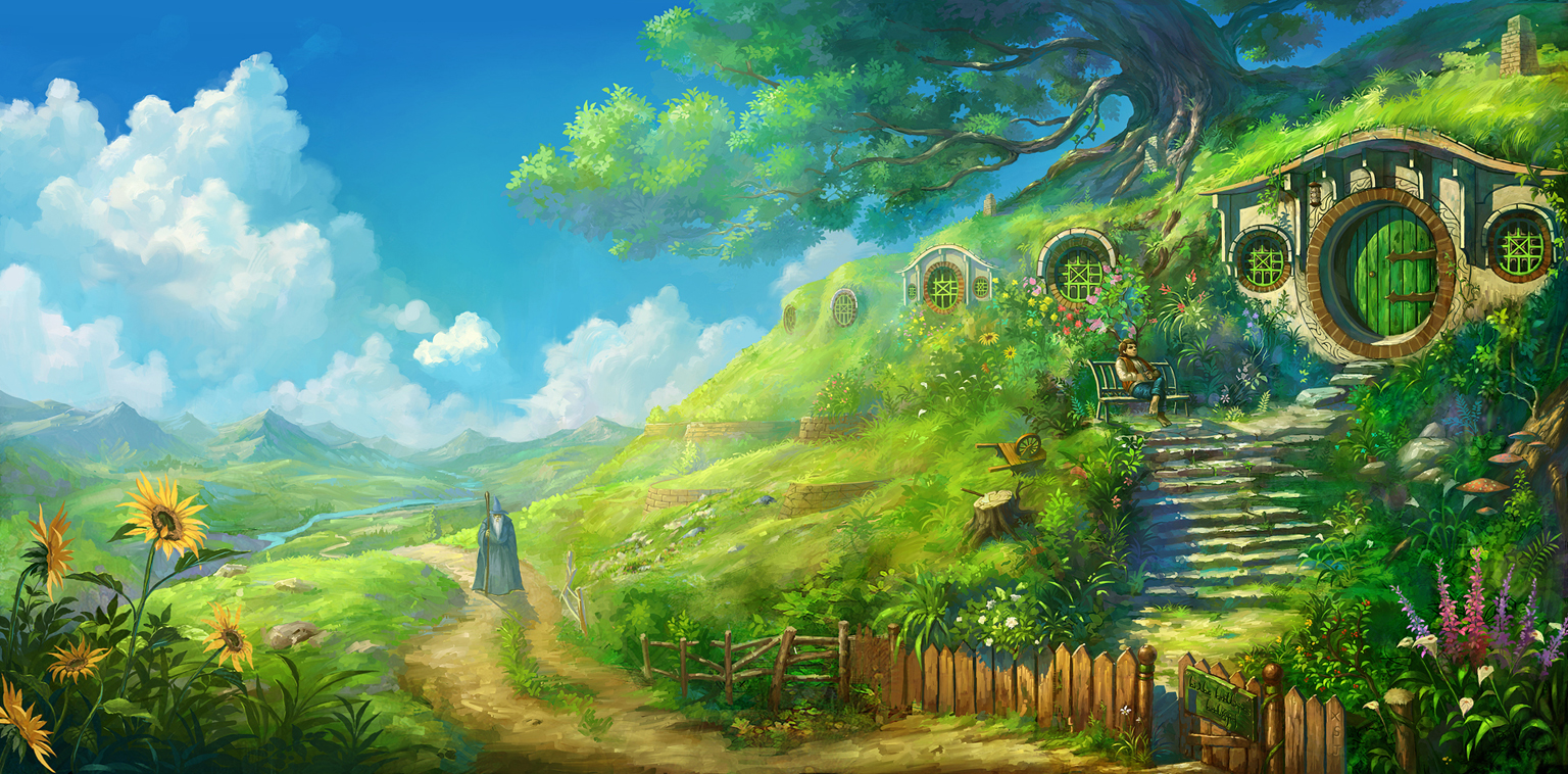 Once Upon A Time In Hobbiton By Dalete