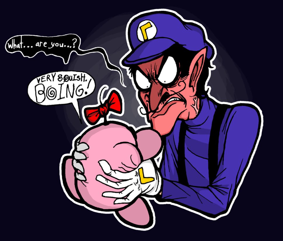 Waluigi Finds A Mr Saturn By Reldemire