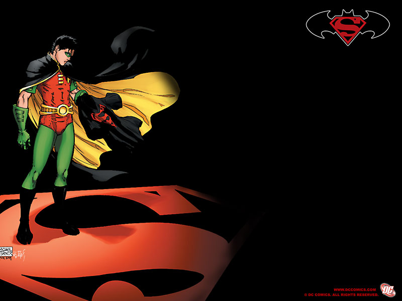 Superman Batman Robin Wallpaper Anim