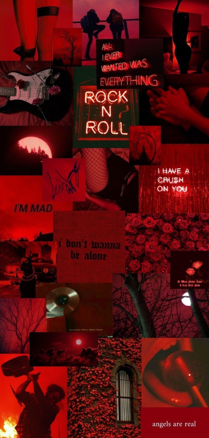 Red Aesthetic Wallpaper