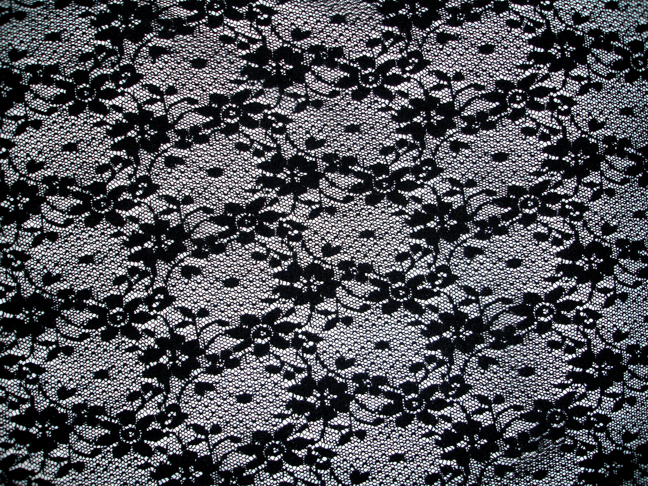 Black Lace Wallpaper Border