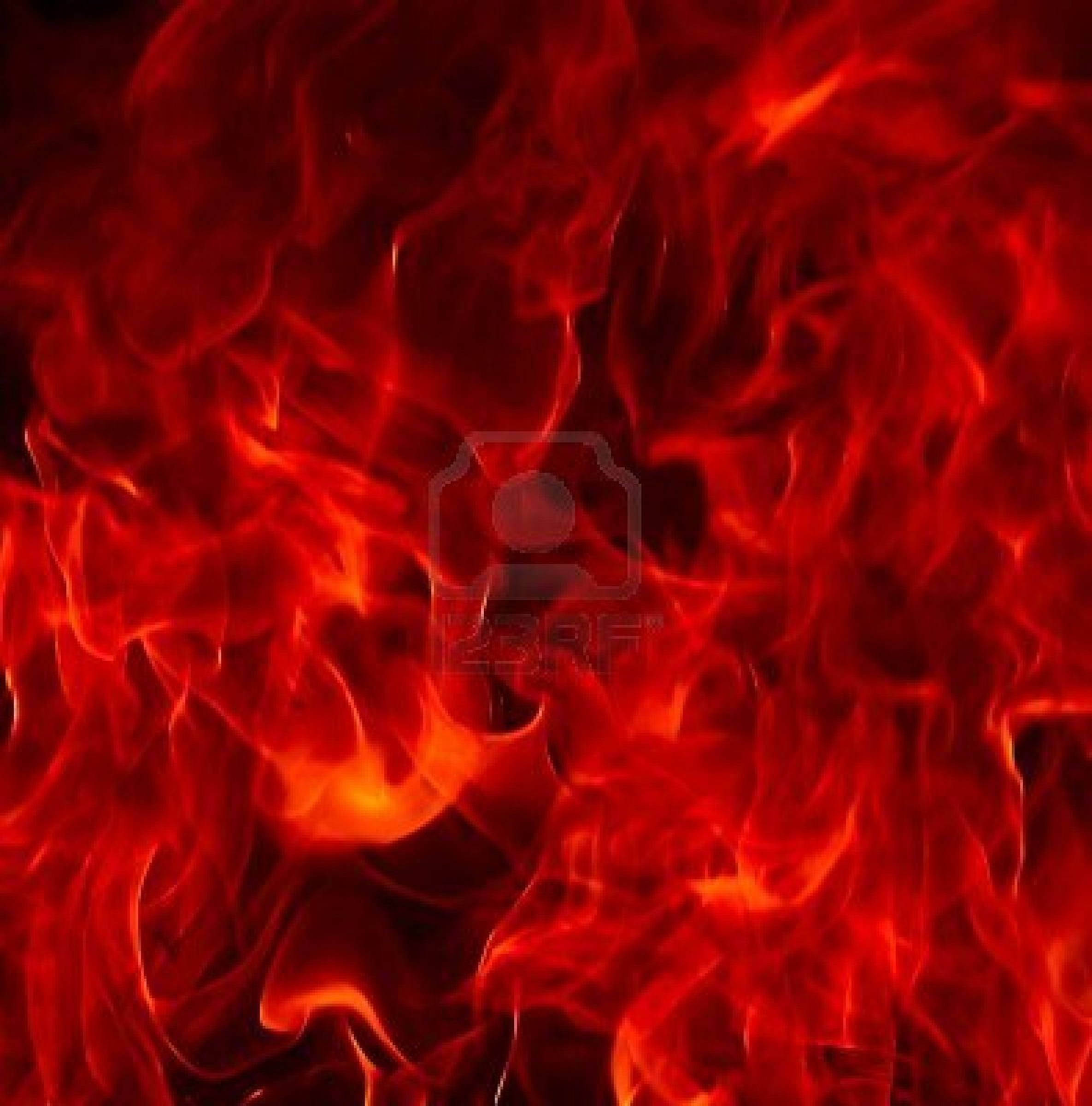 Fire Red And Black Wallpaper Flames Picture