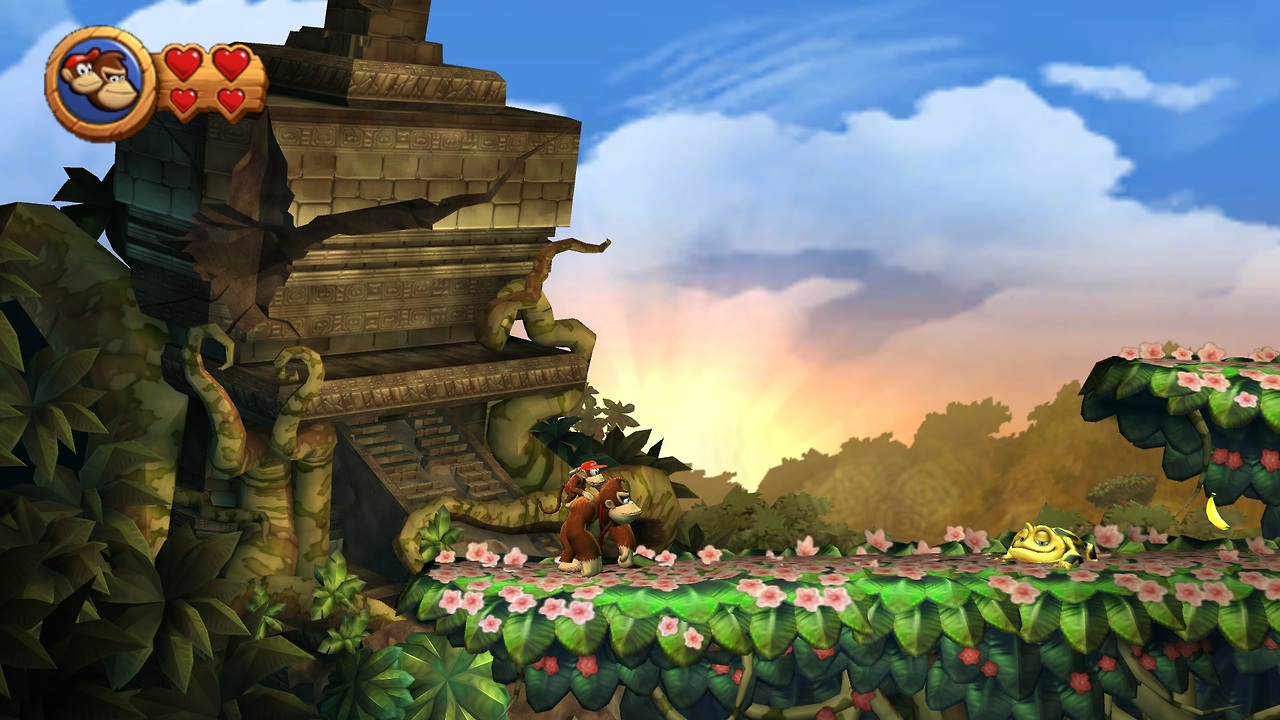 Donkey Kong Country Returns 3d Video Game Wallpaper