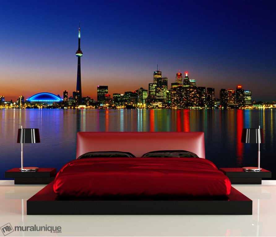 Free download Toronto at Night 12 x 8 366m x 244m Mural Unique [892x768] for your Desktop