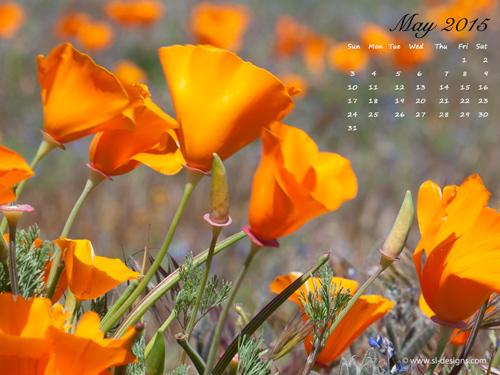 Free monthly calendar desktop wallpaper 2015