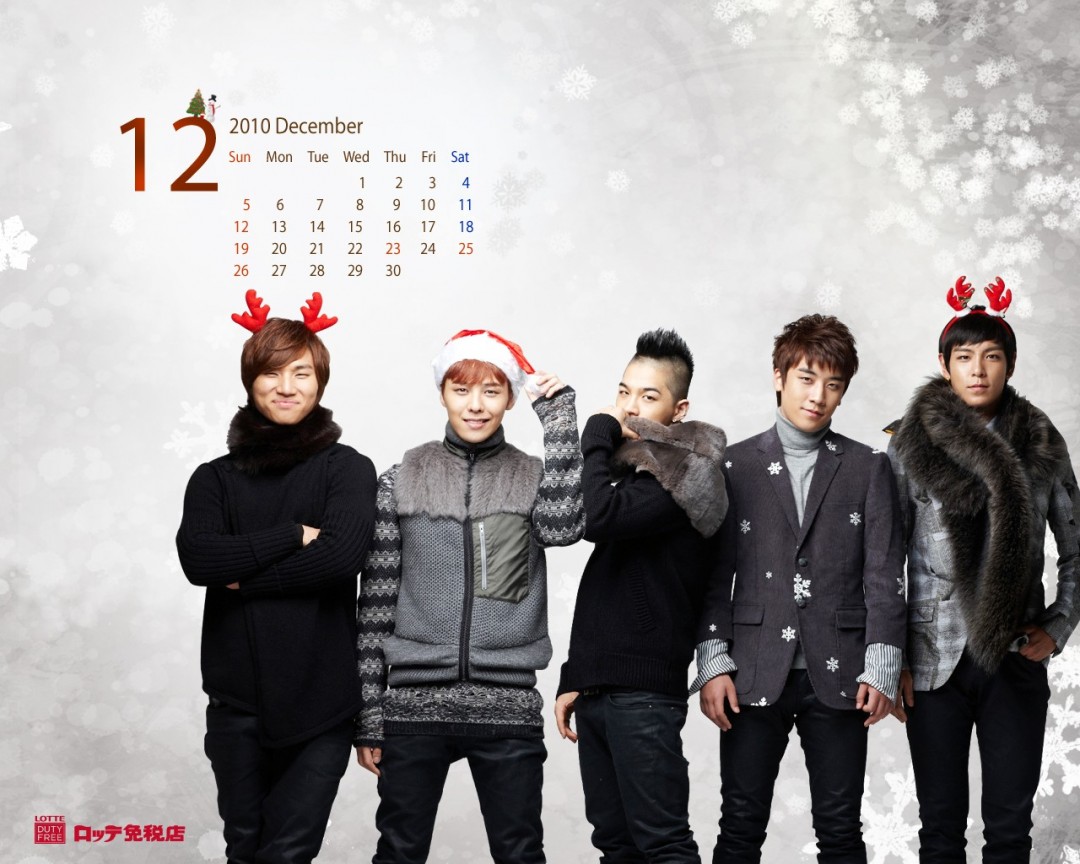 Big Bang Bigbang Christmas HD Wallpaper Of Korean