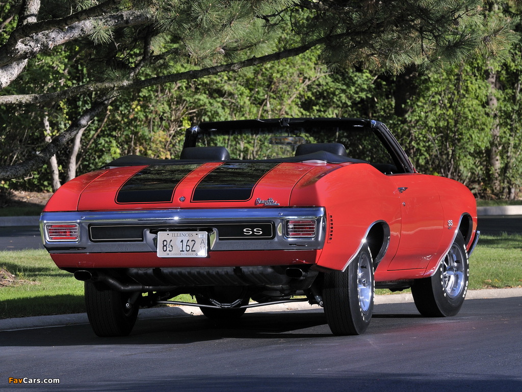 Chevrolet Chevelle SS 454 LS5 Convertible 1970 wallpapers