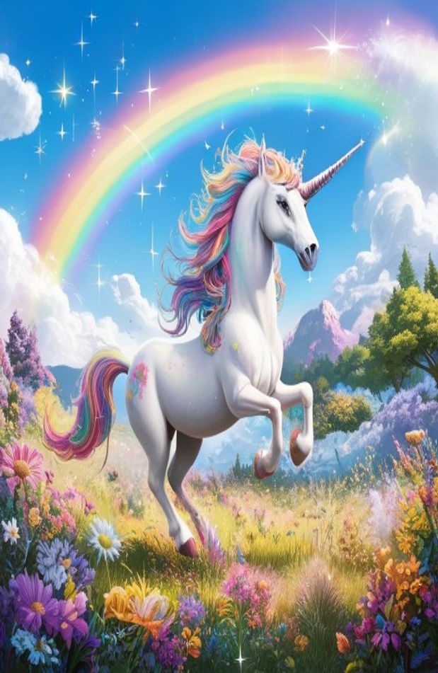 Unicorn Rainbow Wallpaper