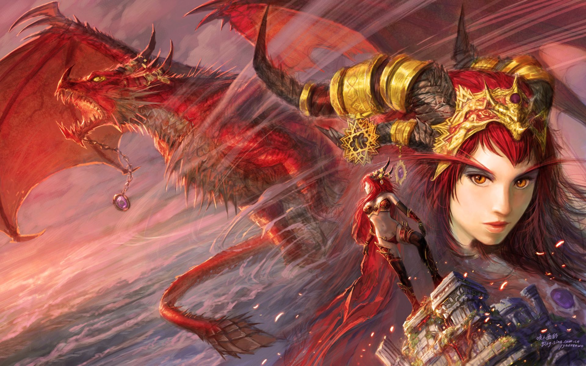 Alexstrasza The Life Binder Dragon World Of Warcraft