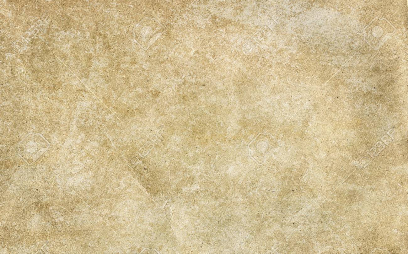 Aged Stained And Yellowed Paper Texture For Background Natural