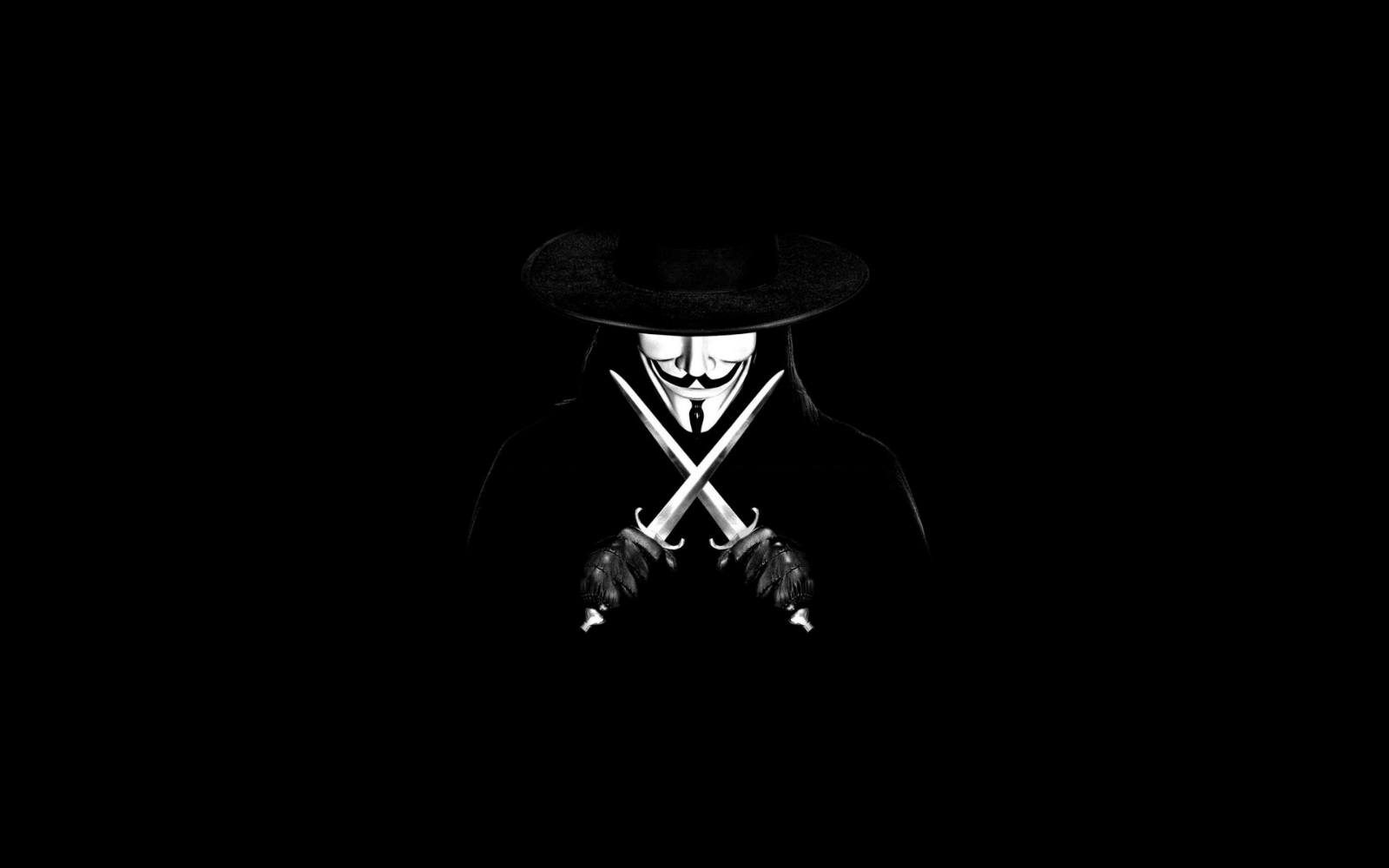 Vendetta Logos Guy Fawkes Mask HD Wallpaper Desktop