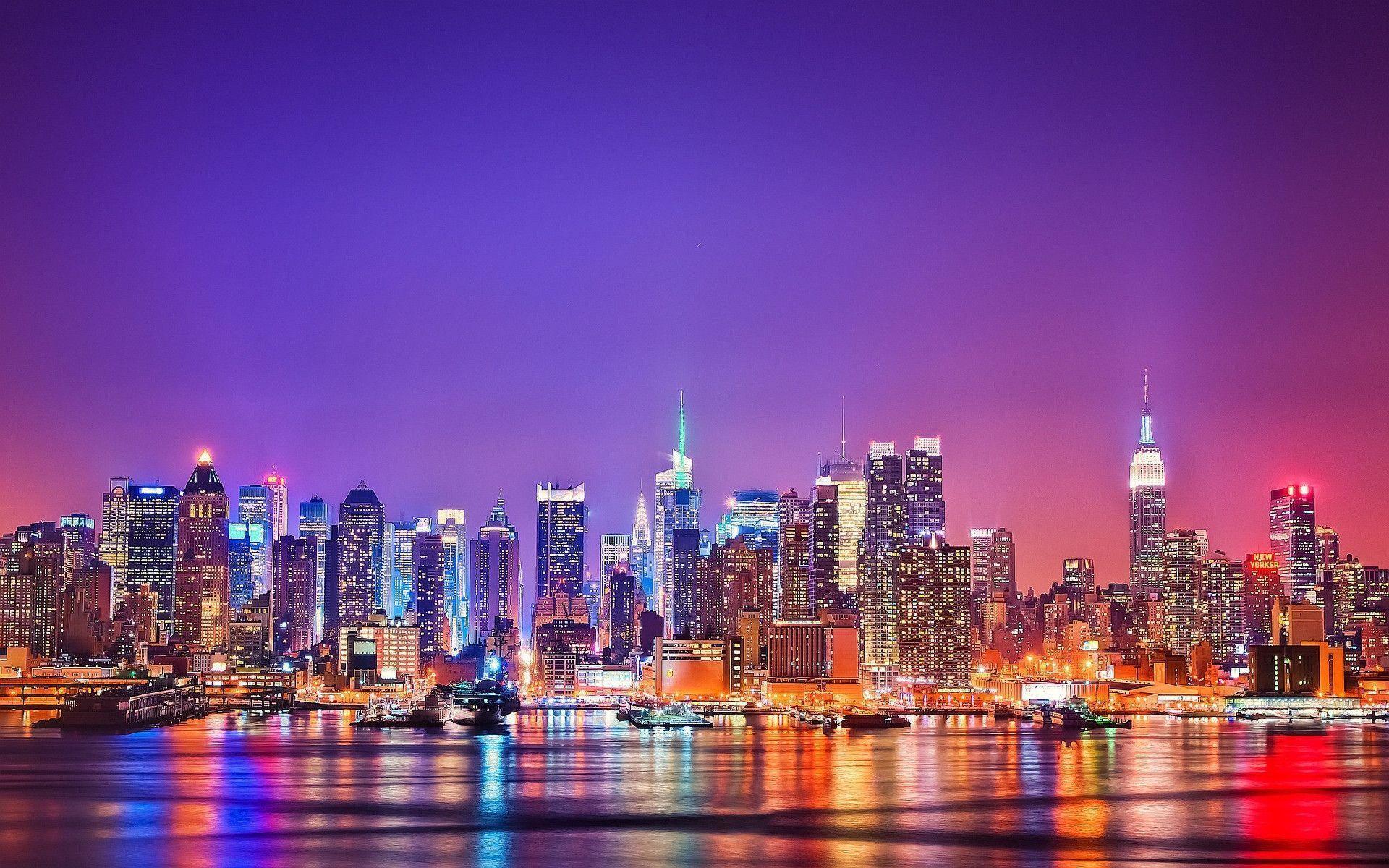 New York City Skyline Wallpaper Top