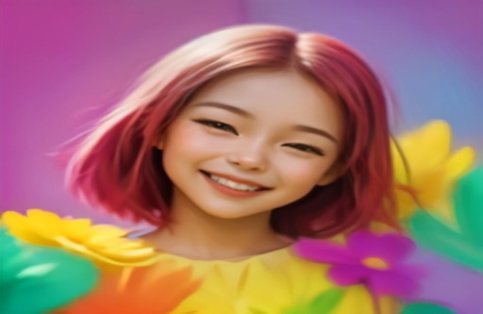 Happy Girl Wallpaper