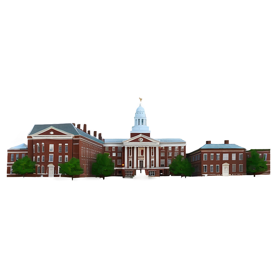 Brown University Night Png Wallpaper